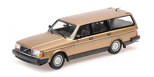 VOLVO 240 GL  Break 1986 Gold 1:18 Minichamps