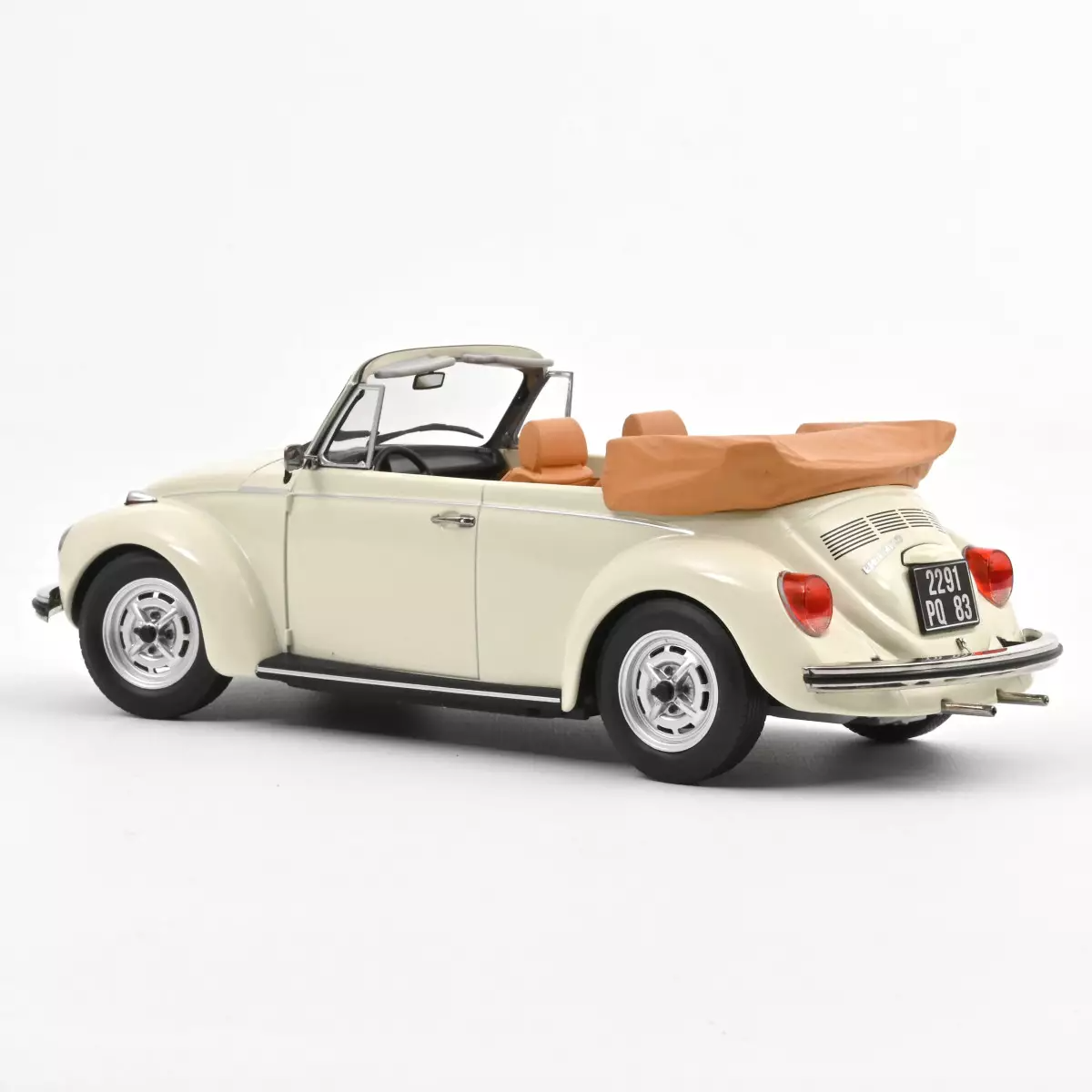 VW 1303 Käfer Cabriolet 1972 Creme Weiß 1:18 Norev