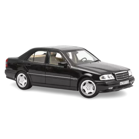 Mercedes Benz C36 AMG 1993 Obsidianschwarz metallic 1:18 Norev