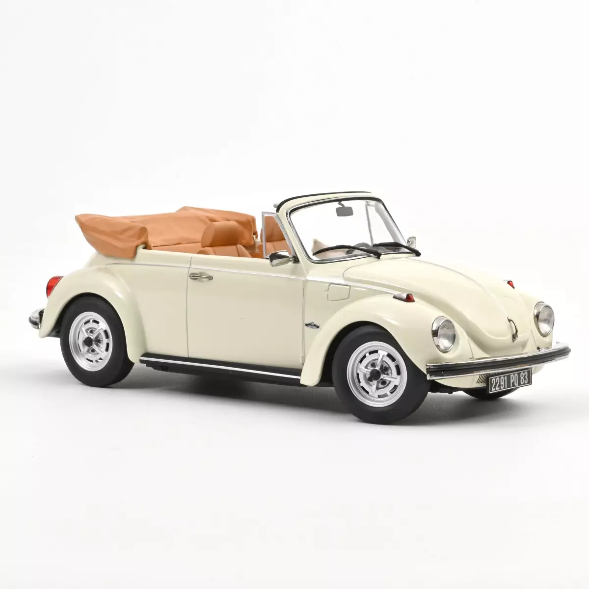 VW 1303 Käfer Cabriolet 1972 Creme Weiß 1:18 Norev