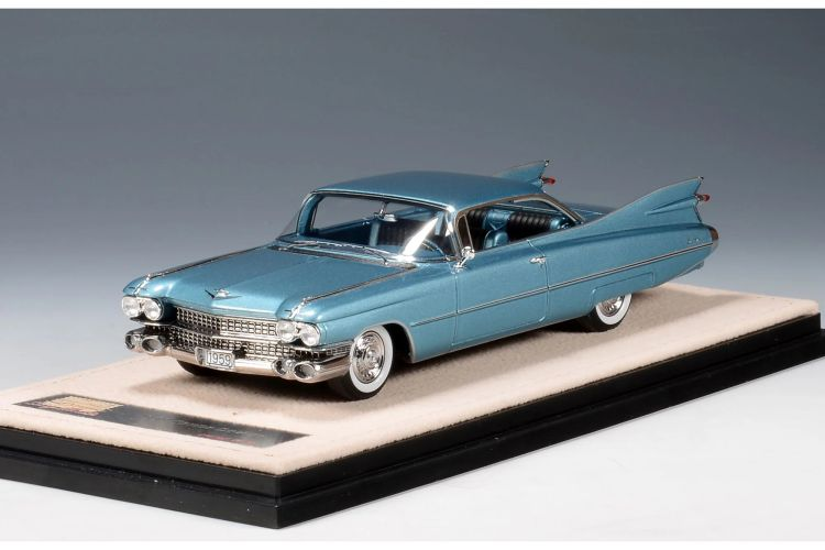 Cadillac Coupe De Ville  1959 STM59607 Vegas Turquoise Poly  1:43 GLM Stamp Models