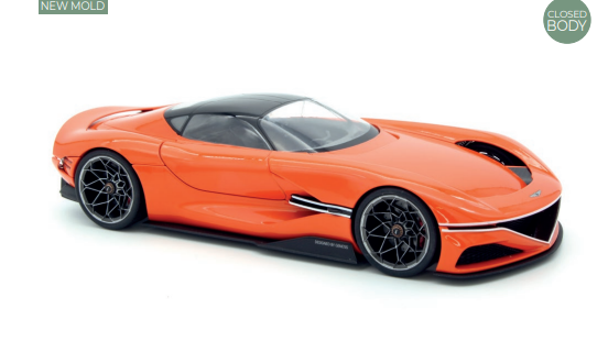Genesis X Gran Berlinetta VGT 2024 Magma Orange 1:18 Norev 
