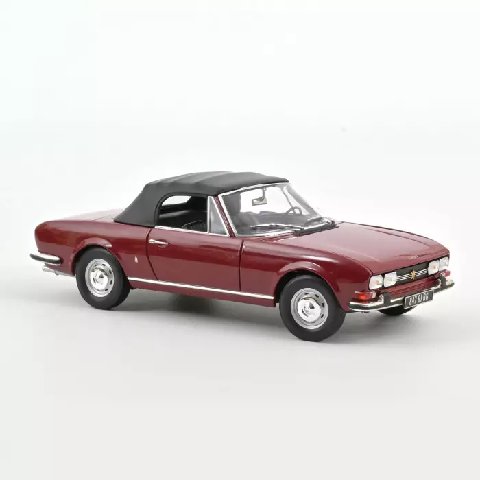 Peugeot 504 Cabriolet 1969 Andalou Rot 1:18 Norev 