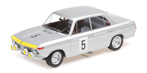 BMW 1800 TISA BMW HAHNE/MAIRESSE SPA 24 HOURS 1965 #5 1:18 Minichamps