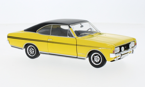 Opel Commodore A GS/E Coupe 1970 gelb 1:24 Opel Collection