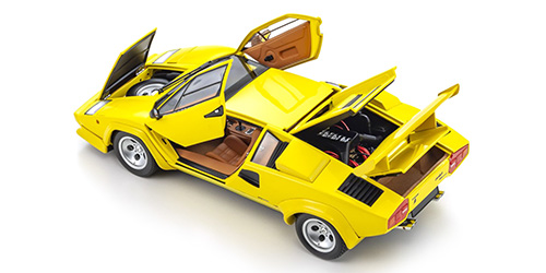 LAMBORGHINI COUNTACH LP5000 QUATTROVALVOLE YELLOW (08320Y)1:18 Kyosho