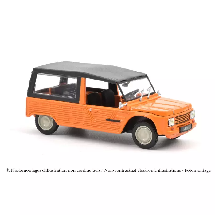 Citroen Mehari 1983 Kirgisisch Orange 1:12 Norev