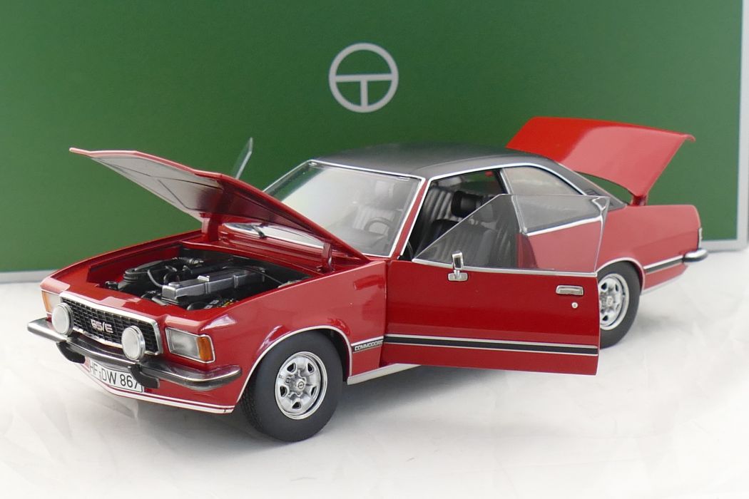 Opel Commodore B Coupe red 1:18 Touring Modelcars