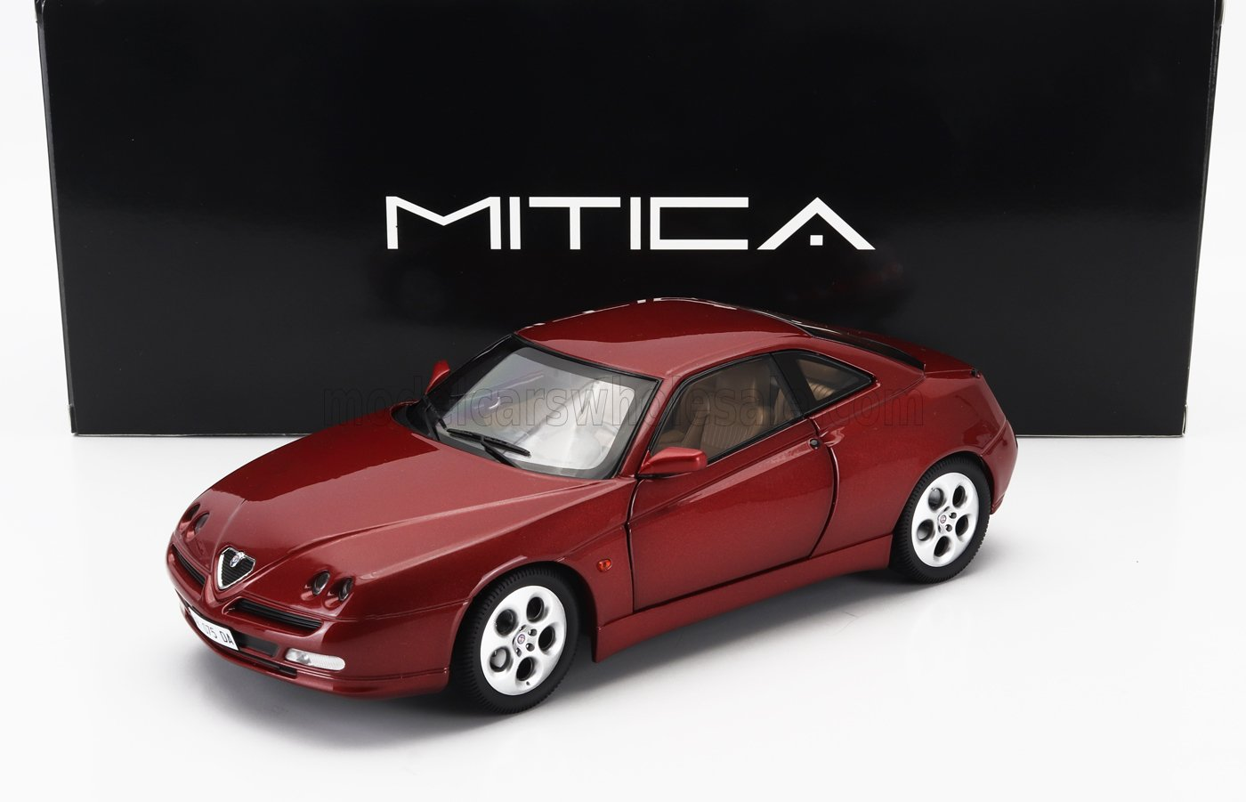 ALFA ROMEO GTV 3.0 V6 24V 1998 ROSSO PROTEO MET 195 1:18 Mitica