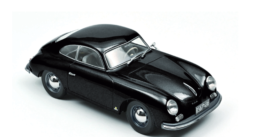 Porsche 356 1954 Black 1:18 Norev
