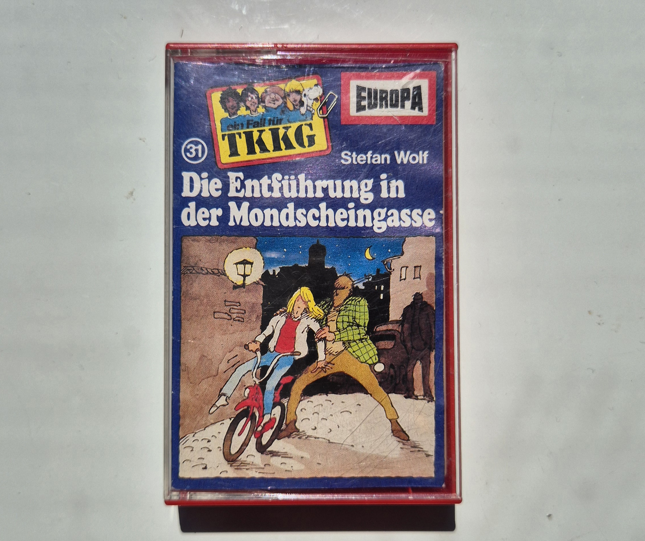 TKKG 31 Die Entführung in der Mondscheingasse *Alte Auflage* Hörspiel MC *Kult*